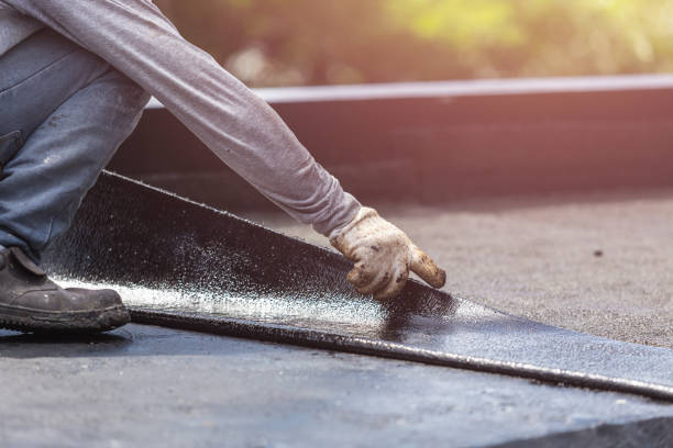 Professional Crawl Space Encapsulation technician working in Alton, NY